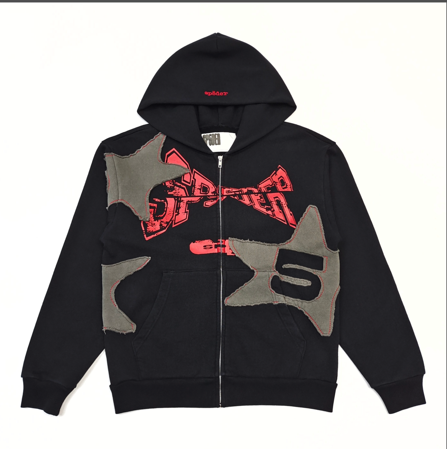 HOODIE ZIPPER SP5DER BIG STAR