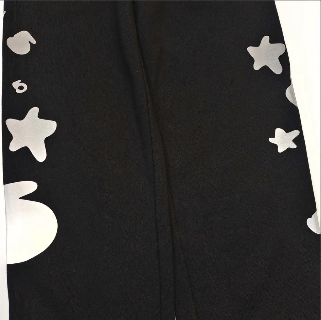 PANTS SP5DER BELUGA REFLECTANTE