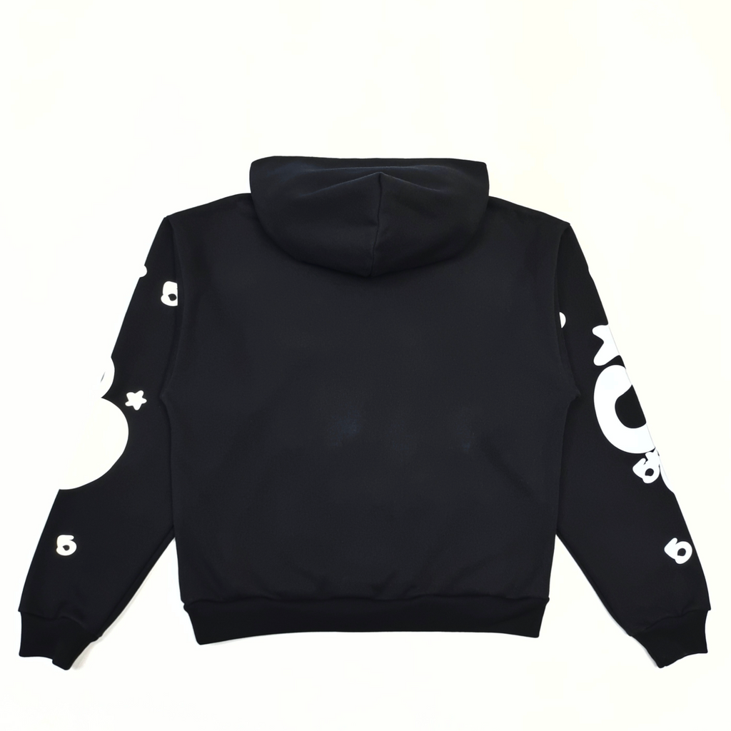 HOODIE SP5DER BELUGA REFLECTANTE