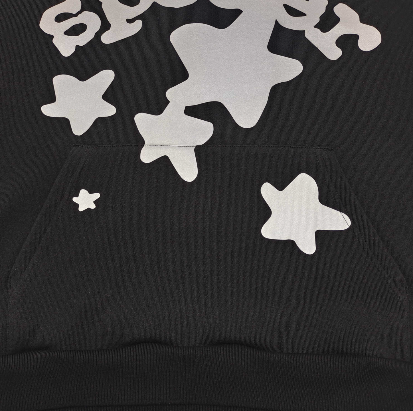 HOODIE SP5DER BELUGA REFLECTANTE