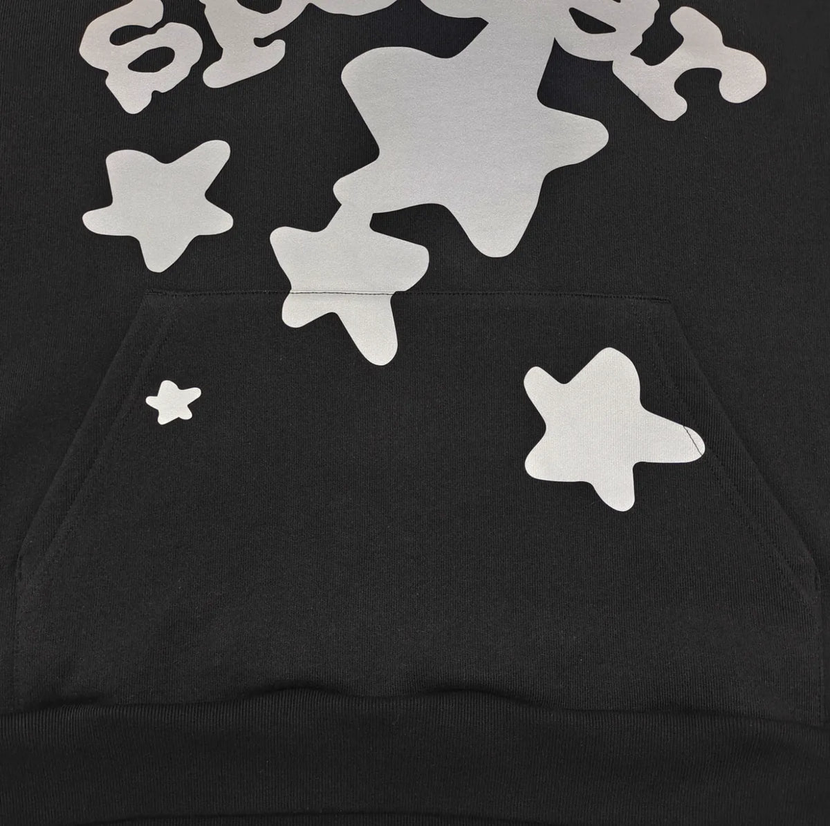 HOODIE SP5DER BELUGA REFLECTANTE