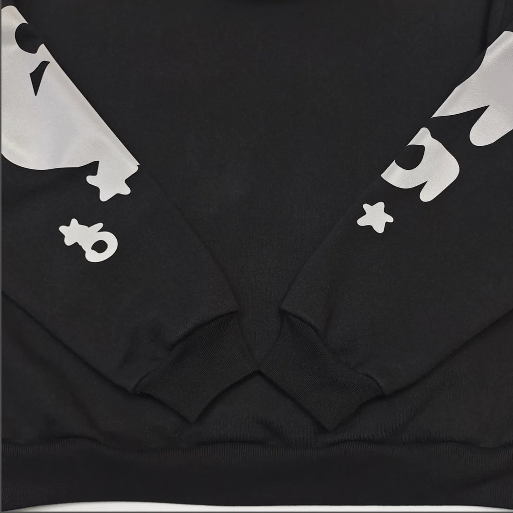 HOODIE SP5DER BELUGA REFLECTANTE