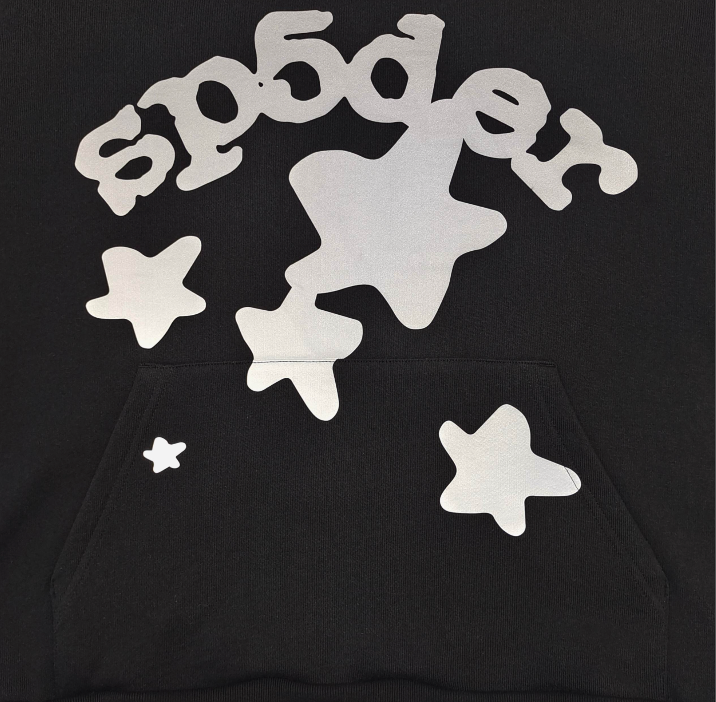 HOODIE SP5DER BELUGA REFLECTANTE