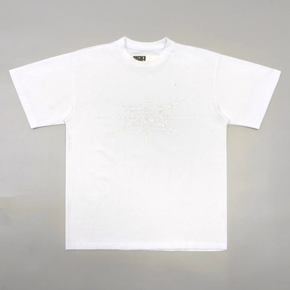 PLAYERA SP5DER RHINESTONE SILK