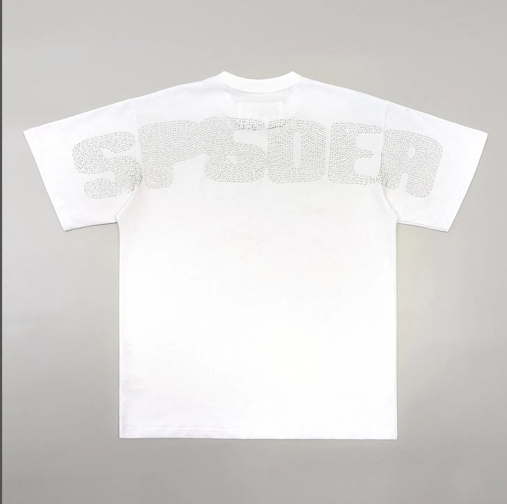 PLAYERA SP5DER RHINESTONE SILK