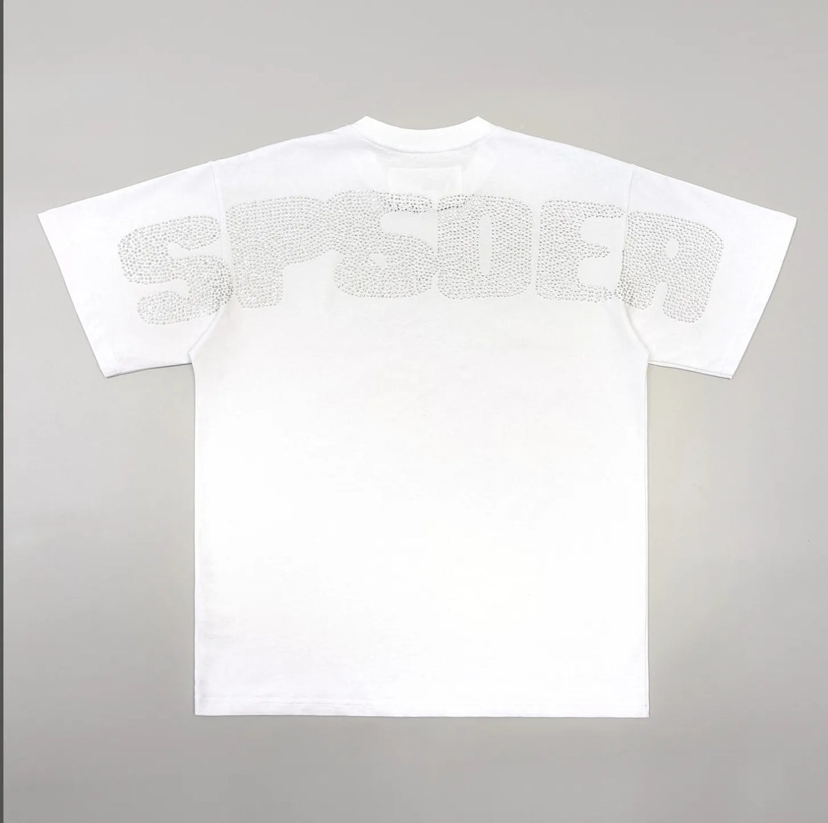 PLAYERA SP5DER RHINESTONE SILK