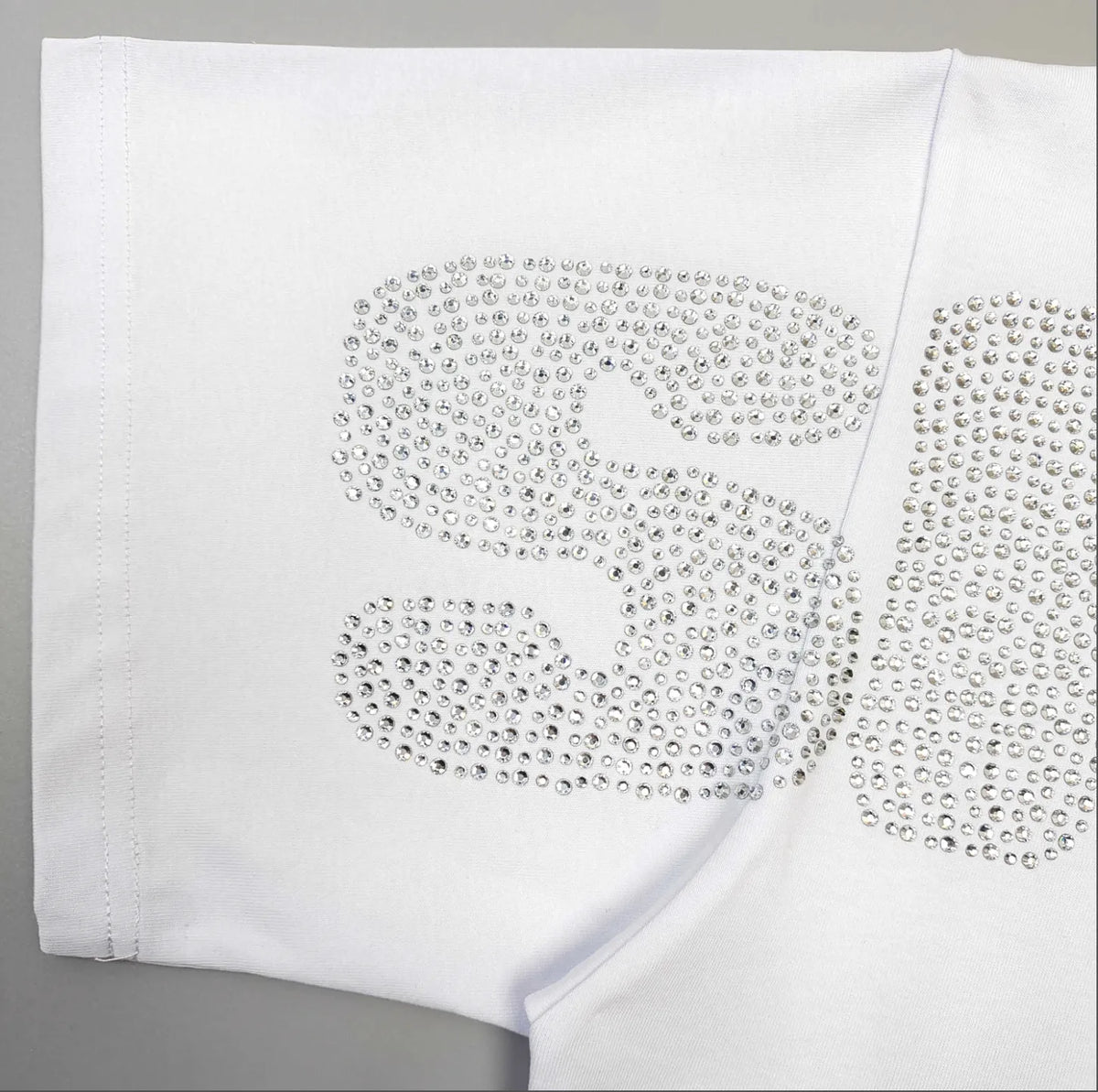 PLAYERA SP5DER RHINESTONE SILK
