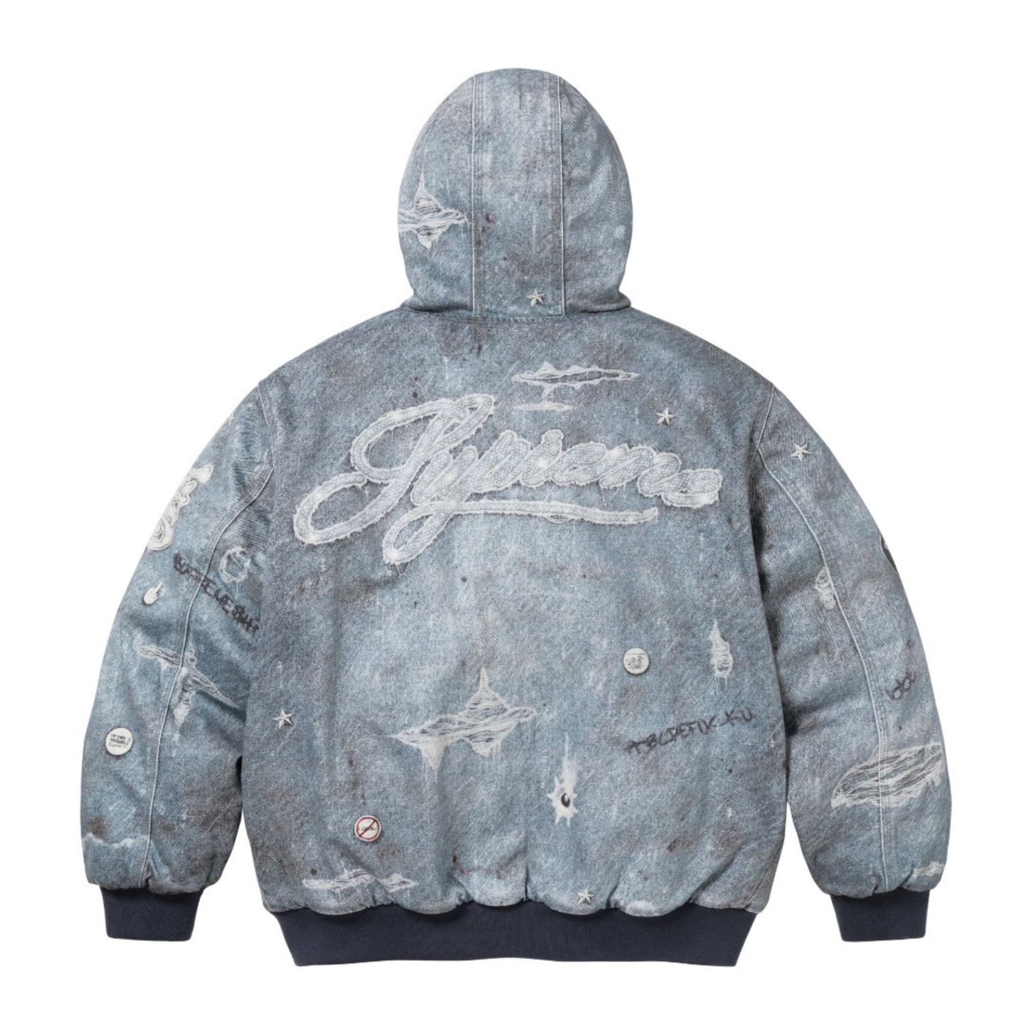 JACKET BOMBER SUPREME HJR TROMPE LÓELI HOODED WORK