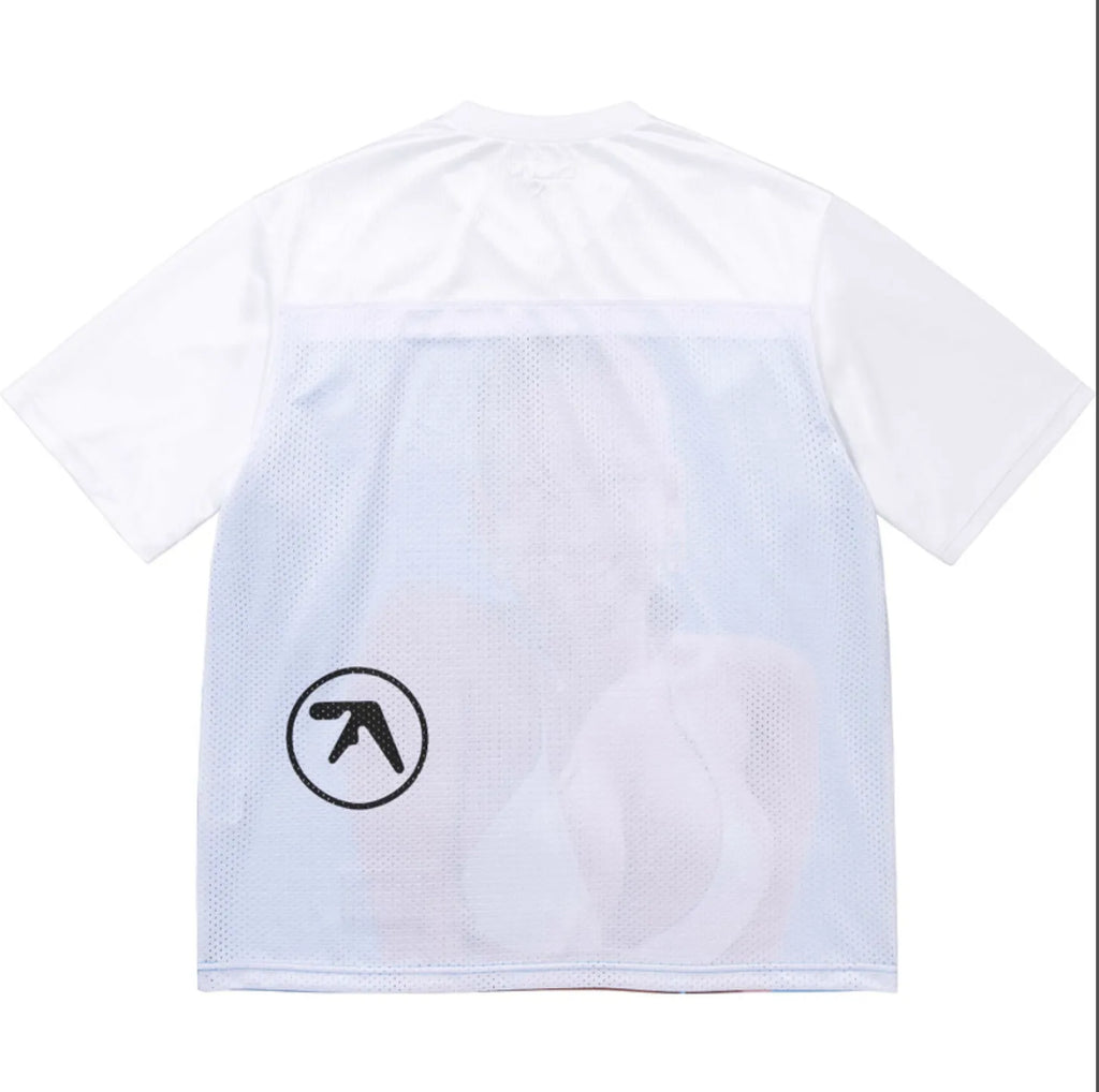PLAYERA SUPREME X APHEX TWIN WINDOWLICKER