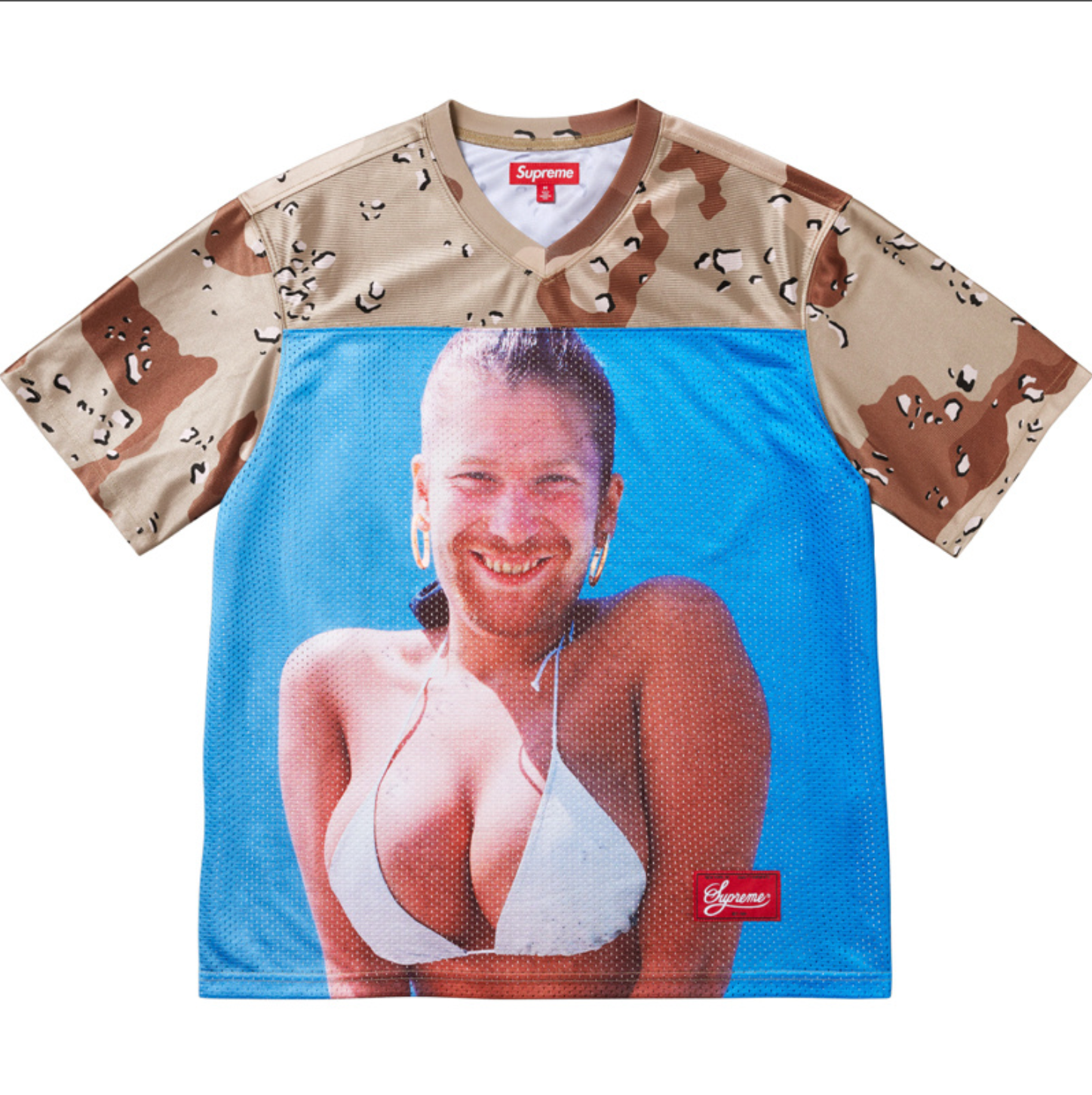 PLAYERA SUPREME X APHEX TWIN WINDOWLICKER