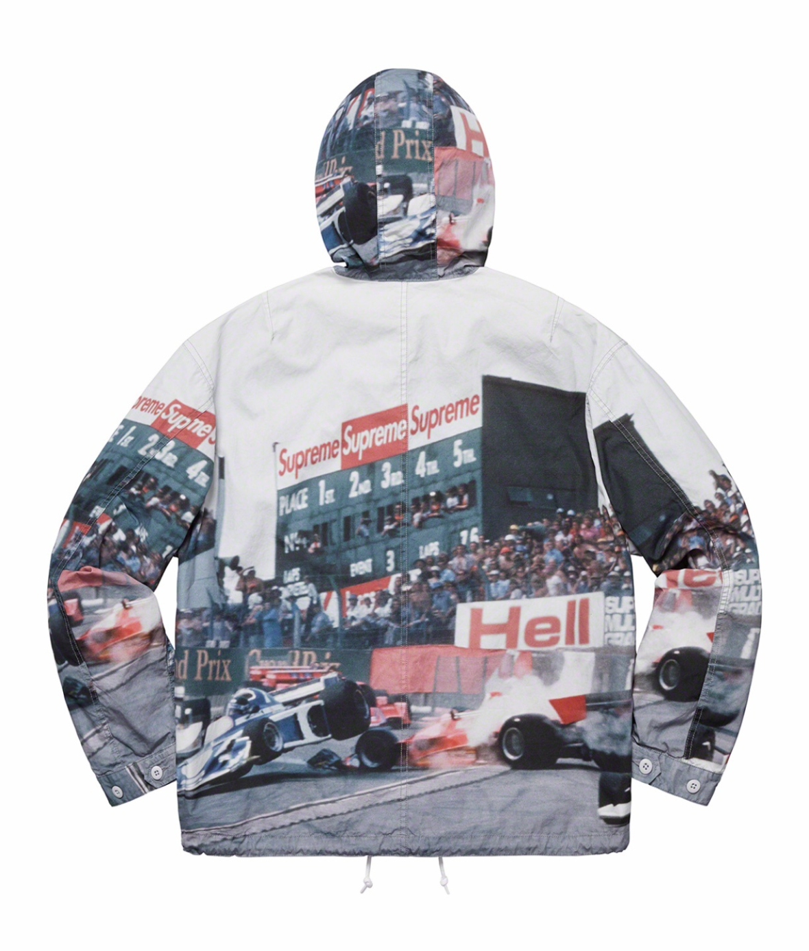 HOODIE SUPREME GRAND PRIX PARKA