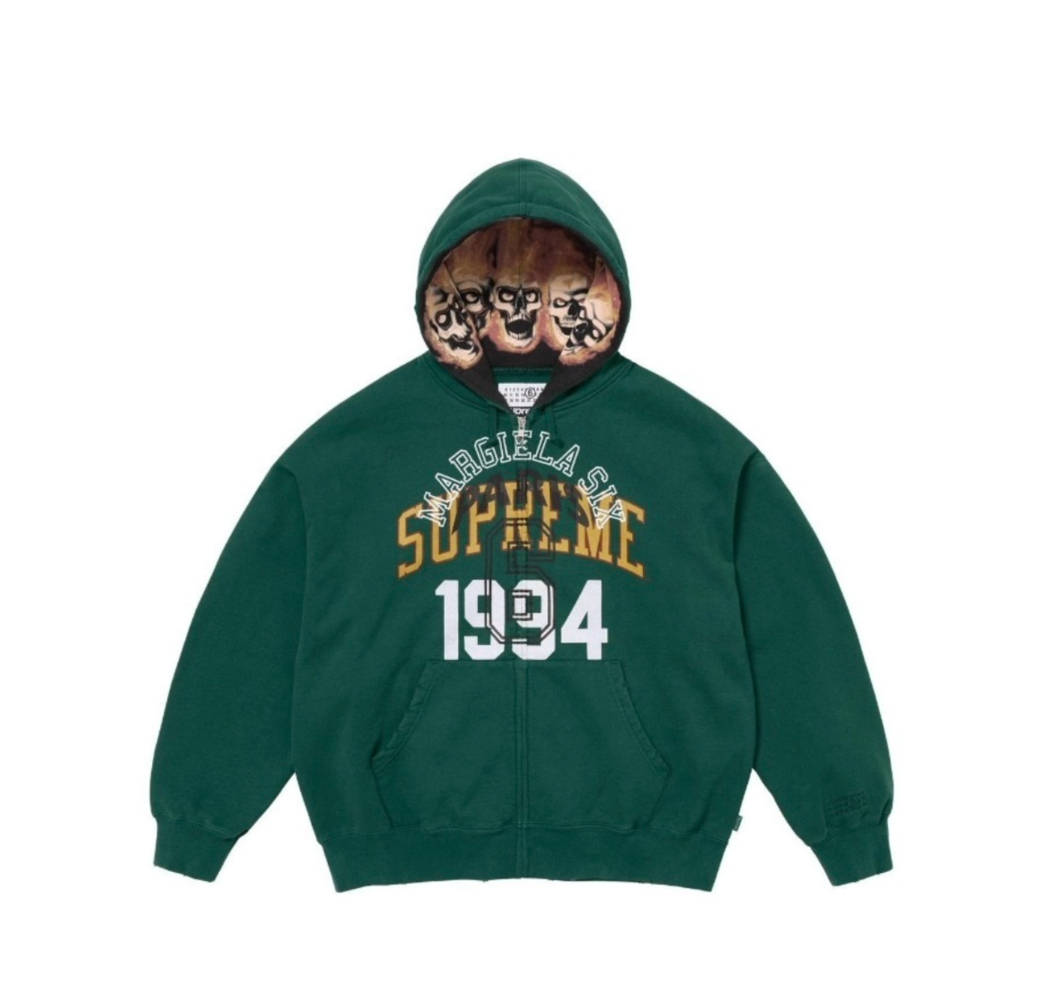 HOODIE ZIPPER SUPREME X MAISON MARGIELA