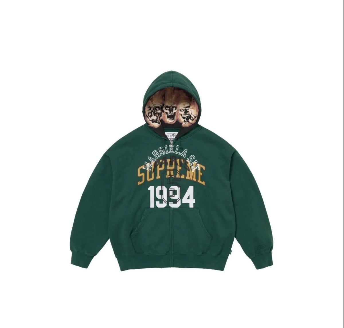 HOODIE ZIPPER SUPREME X MAISON MARGIELA