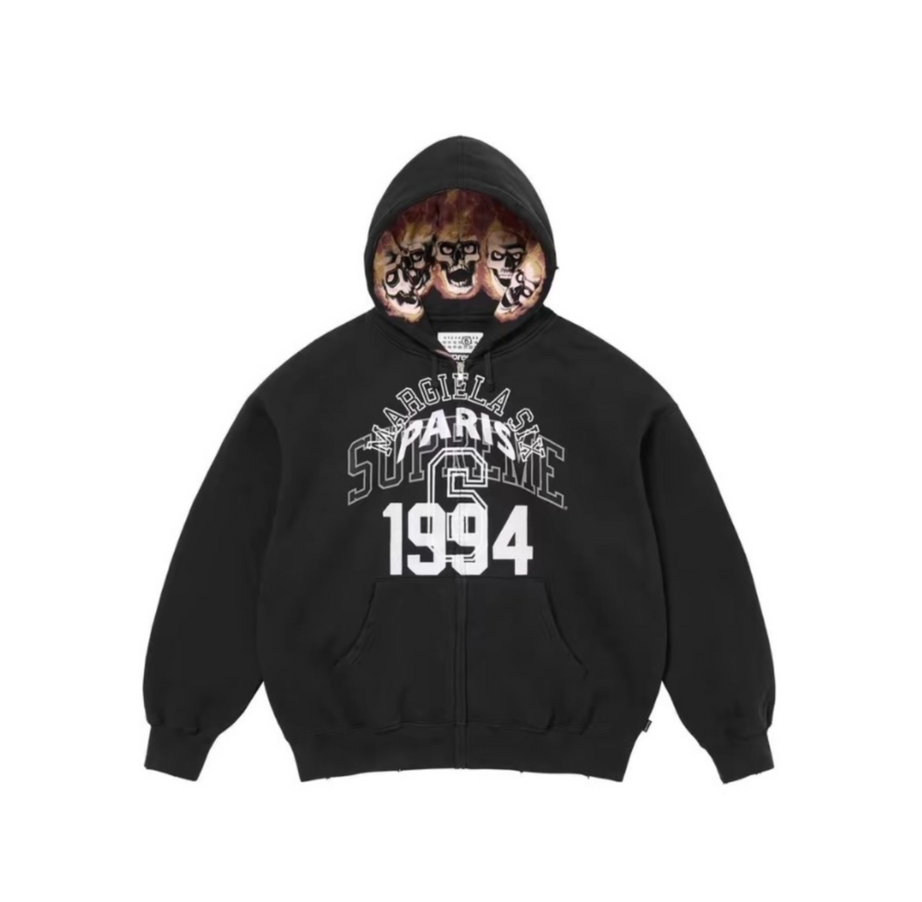 HOODIE ZIPPER SUPREME X MAISON MARGIELA