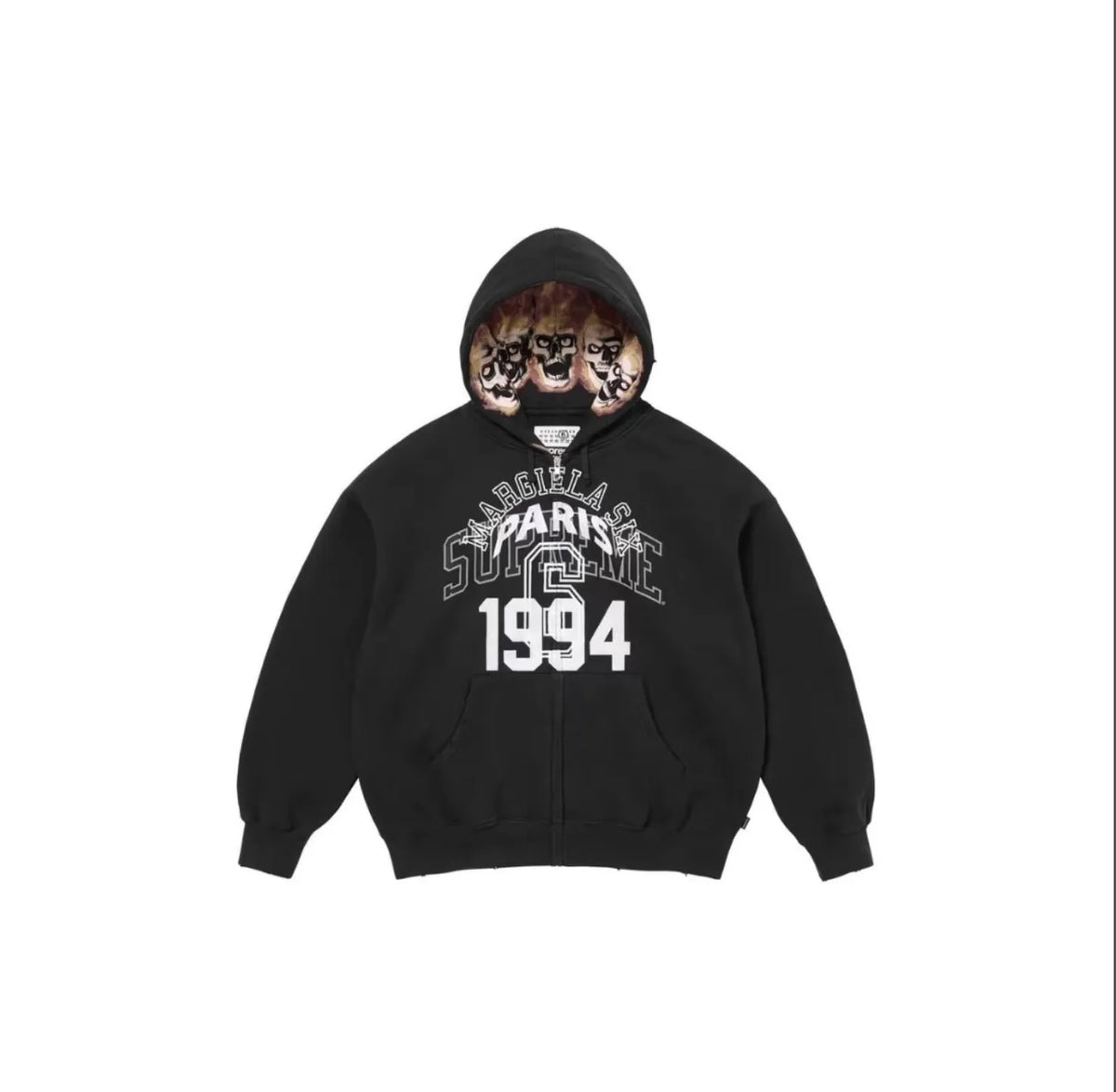 HOODIE ZIPPER SUPREME X MAISON MARGIELA