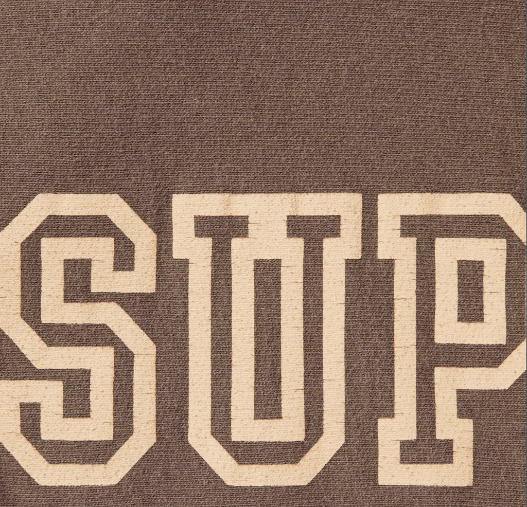 HOODIE SUPREME COLLEGIATE SLEEVE