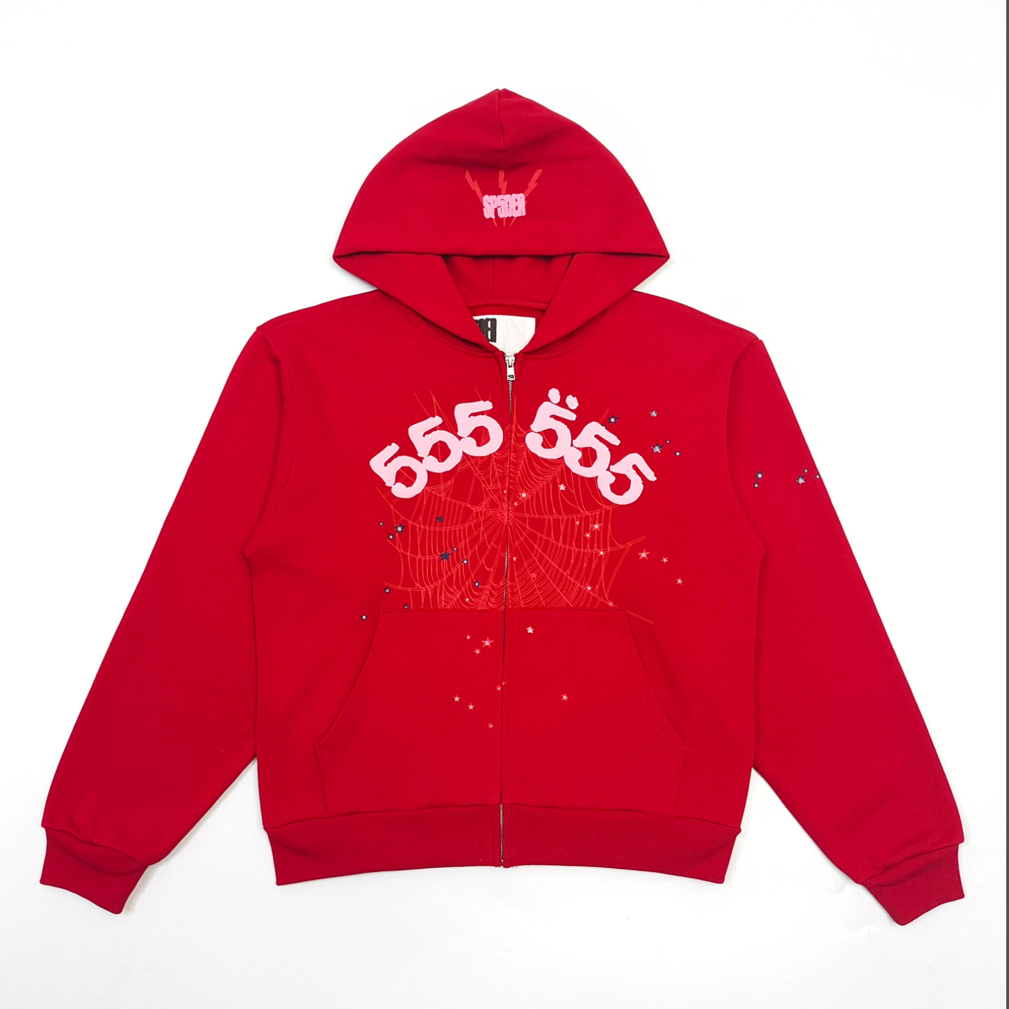 HOODIE ZIPPER SP5DER 555
