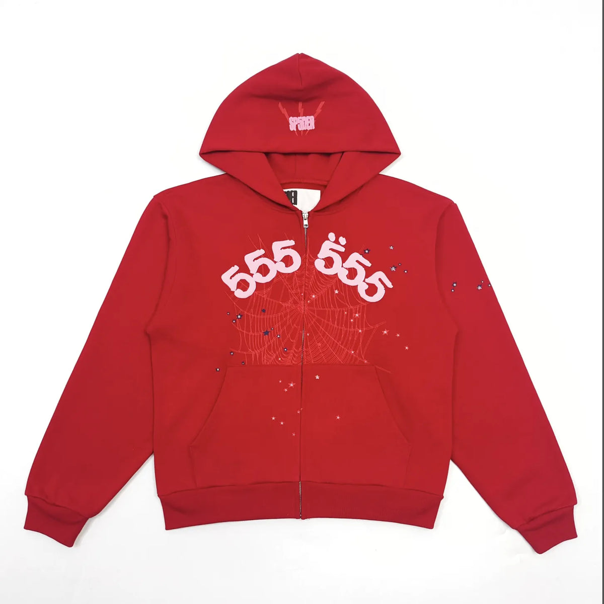 HOODIE ZIPPER SP5DER 555