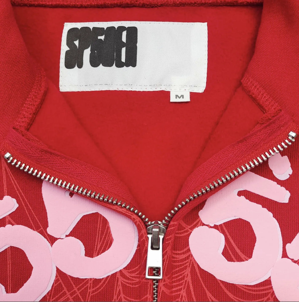 HOODIE ZIPPER SP5DER 555