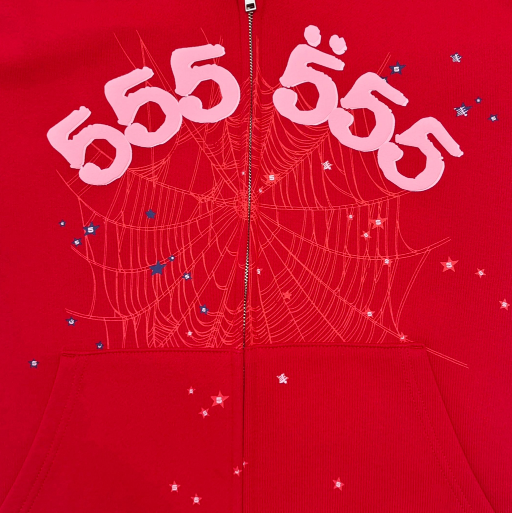 HOODIE ZIPPER SP5DER 555