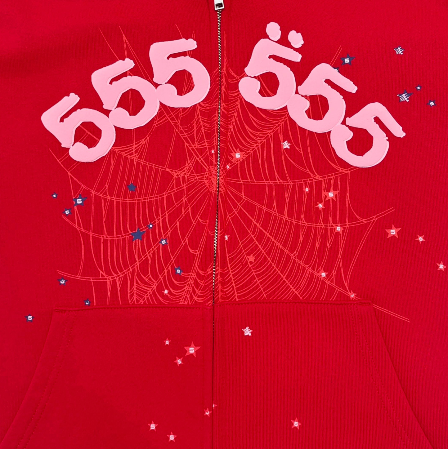 HOODIE ZIPPER SP5DER 555
