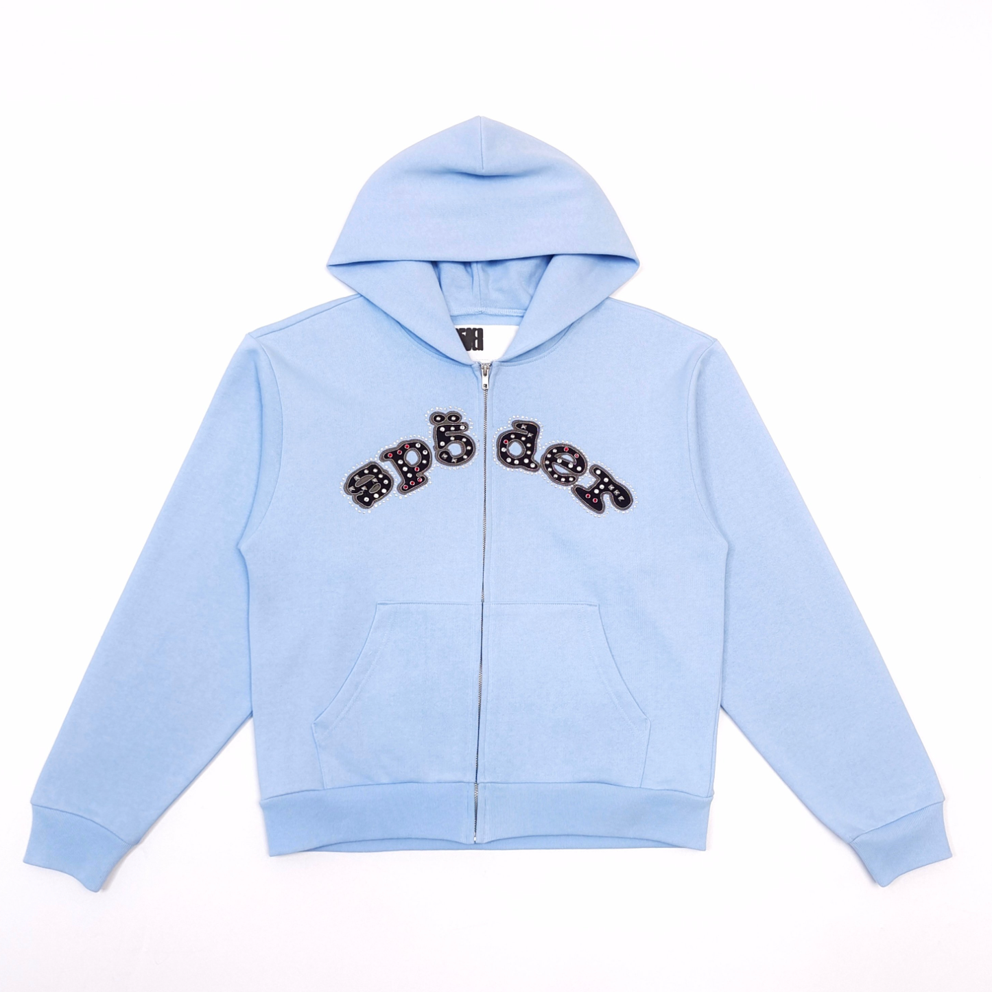 HOODIE ZIPPER SP5DER MIXED STONE OG V2