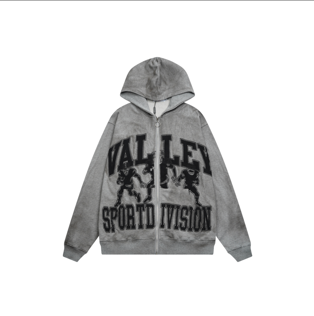 HOODIE ZIPPER VALLEY SPORT
