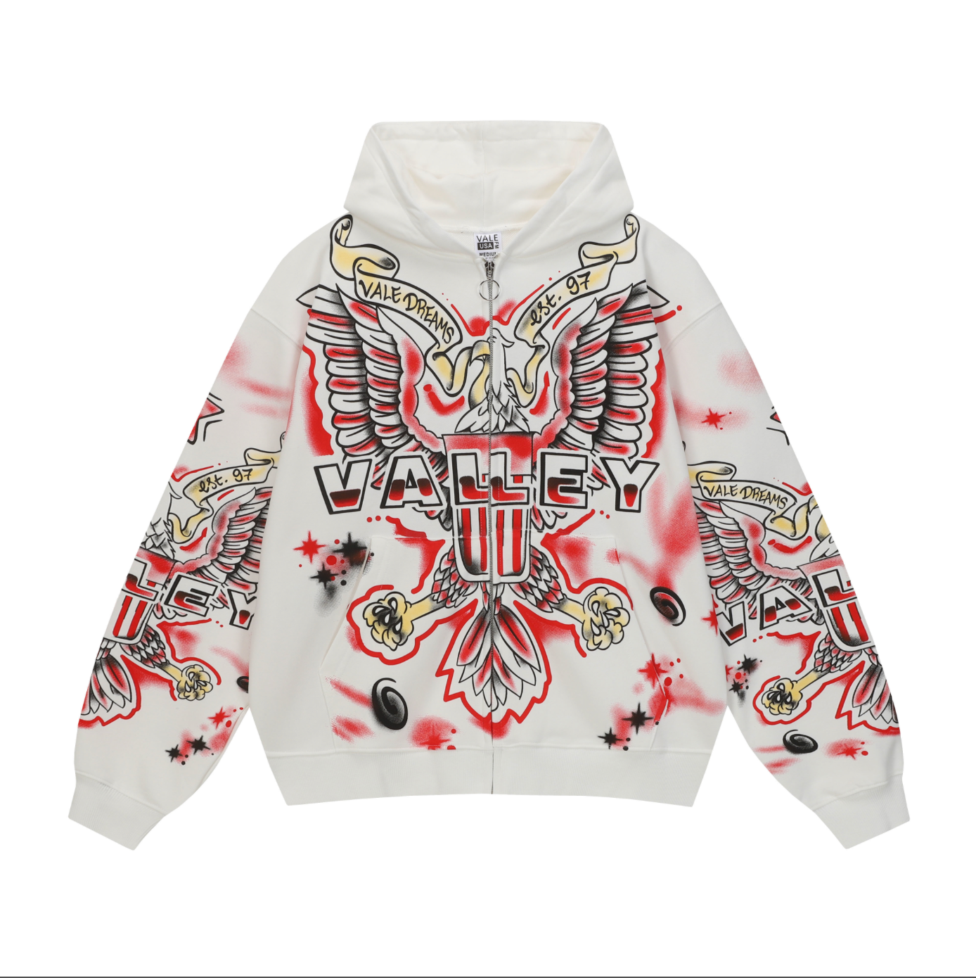 HOODIE ZIPPER VALLEY DREAMS