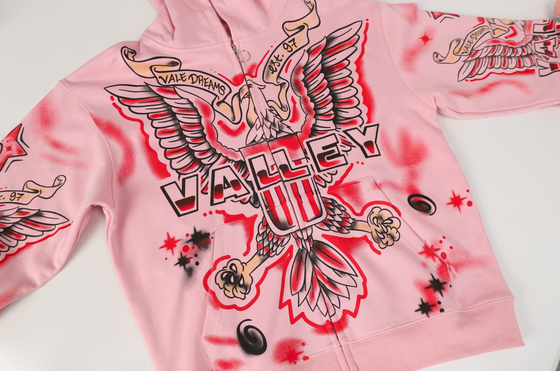 HOODIE ZIPPER VALLEY DREAMS