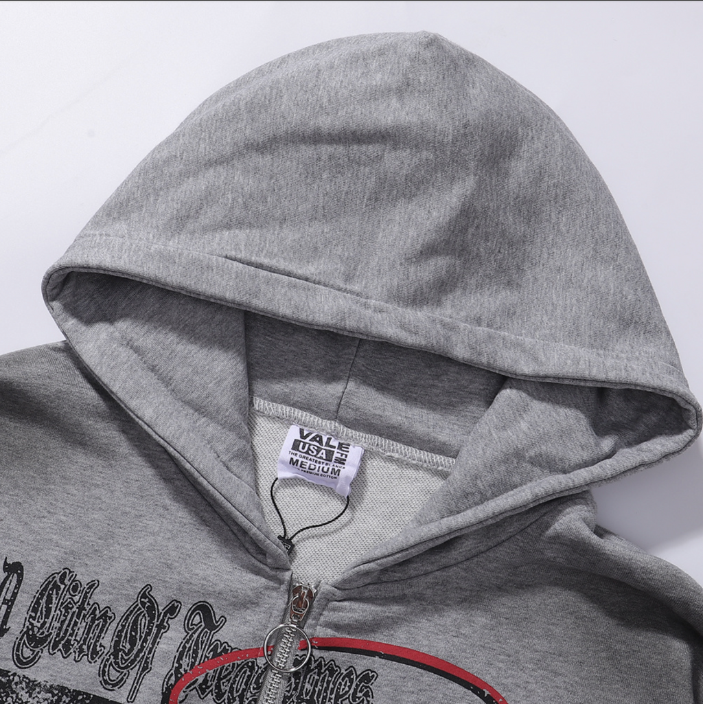 HOODIE ZIPPER VALLEY FOREVER