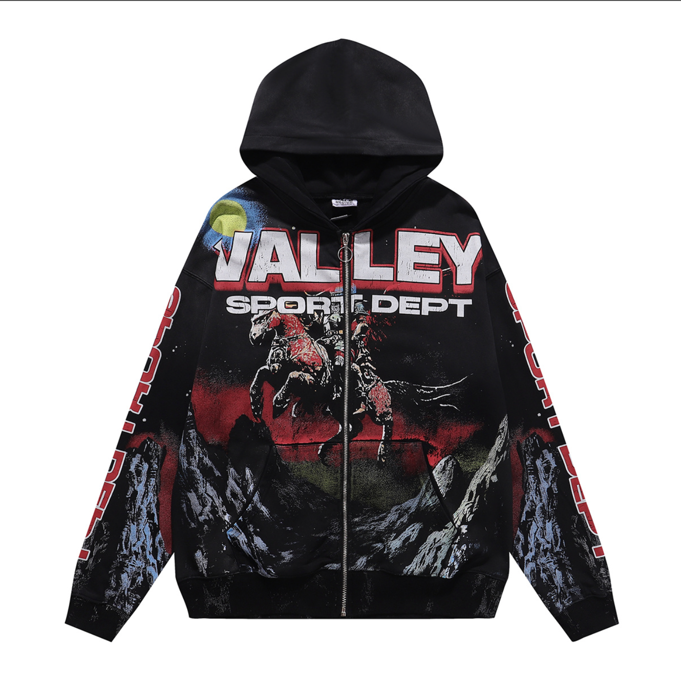 HOODIE ZIPPER VALLEY SPORT