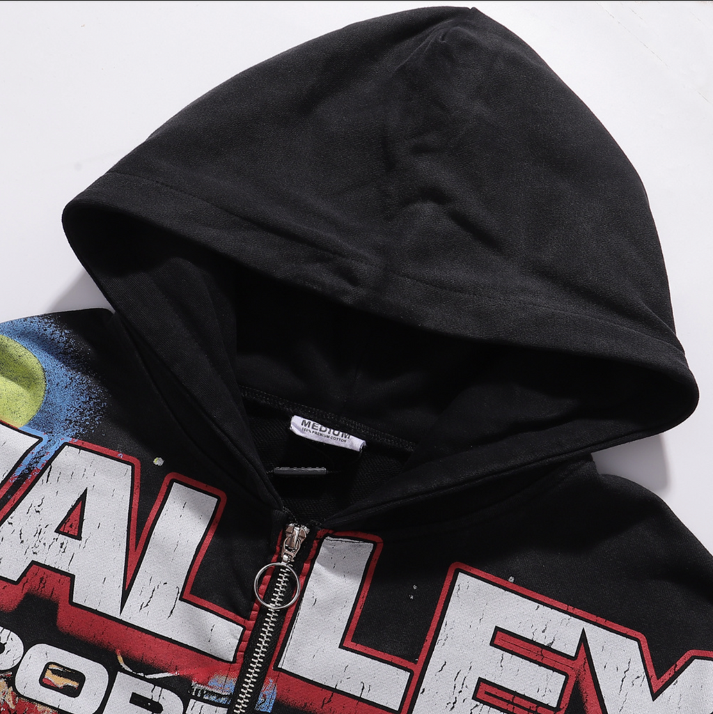 HOODIE ZIPPER VALLEY SPORT