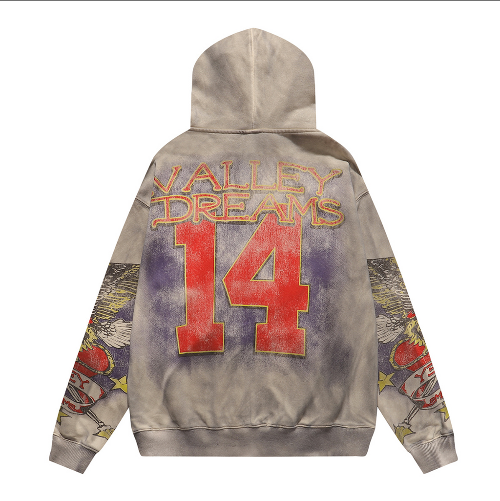 HOODIE ZIPPER VALLEY DREAMS