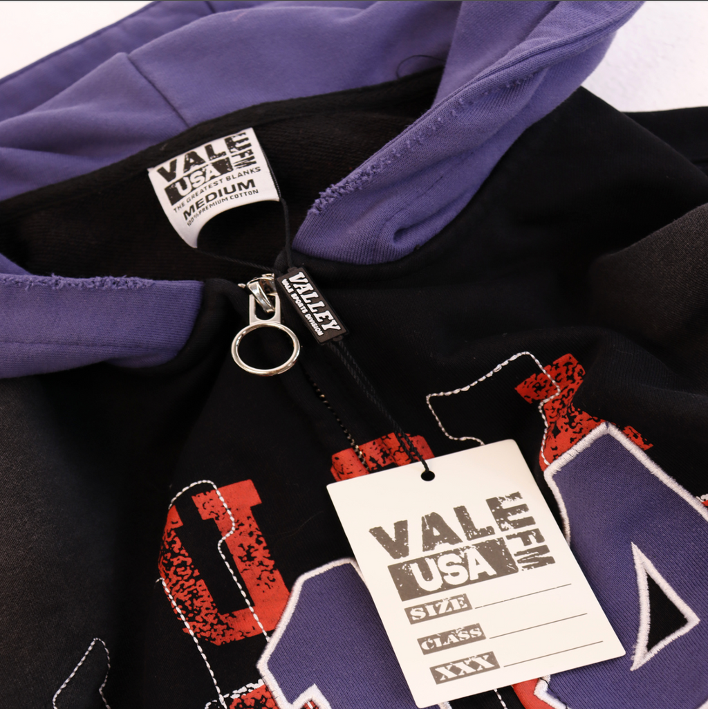 HOODIE ZIPPER VALLEY DREAMS