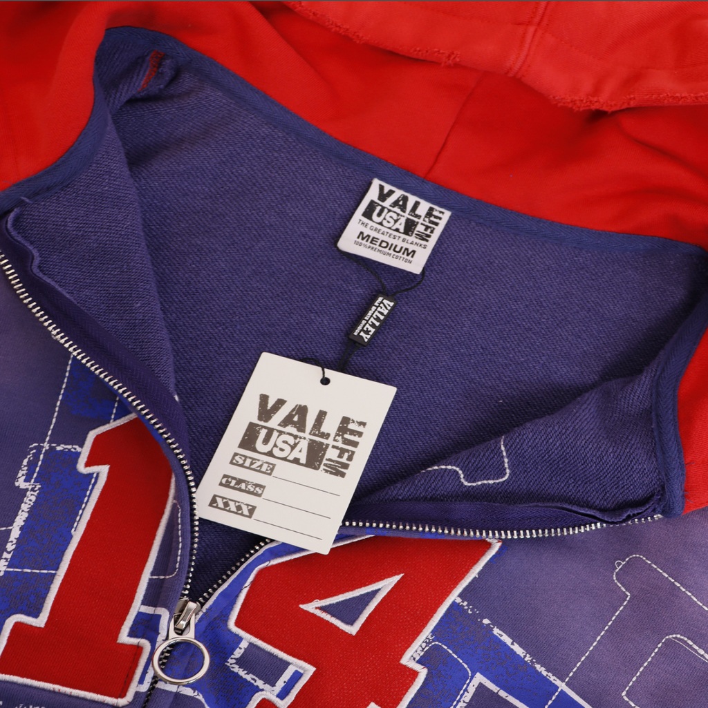HOODIE ZIPPER VALLEY DREAMS