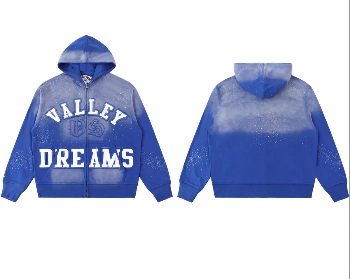 HOODIE ZIPPER VALLEY DREAMS