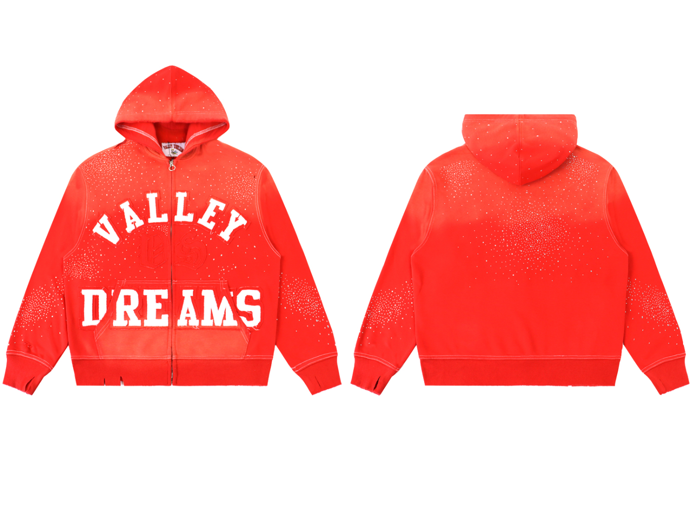 HOODIE ZIPPER VALLEY DREAMS