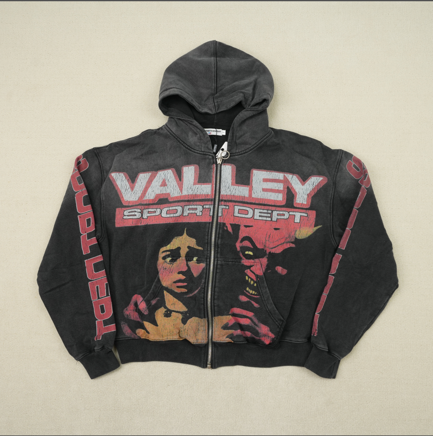 HOODIE ZIPPER VALLEY SPORT