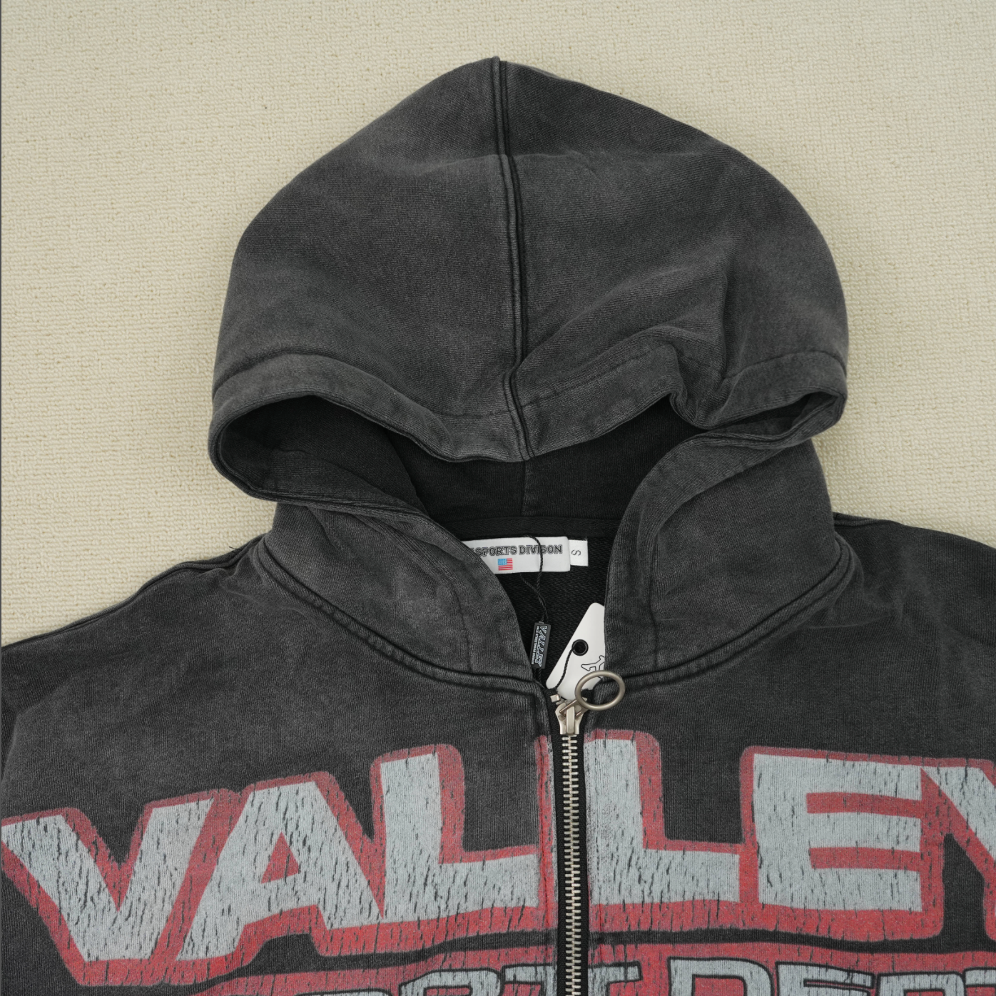 HOODIE ZIPPER VALLEY SPORT