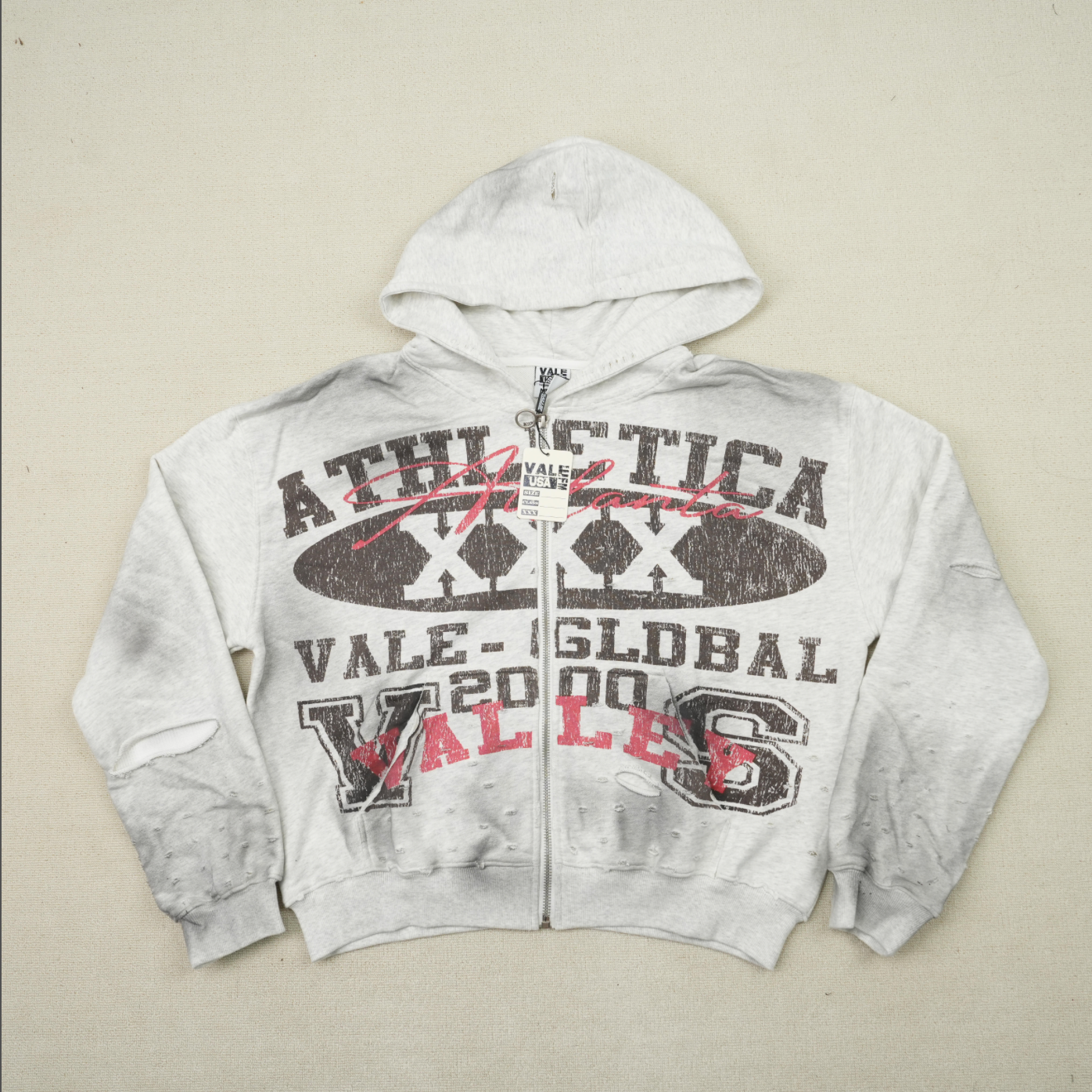 HOODIE ZIPPER VALLEY FOREVER