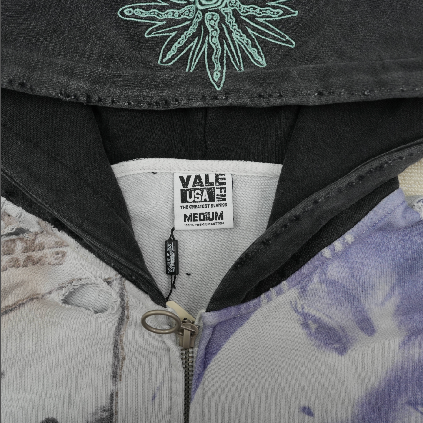 HOODIE ZIPPER VALLEY DREAMS