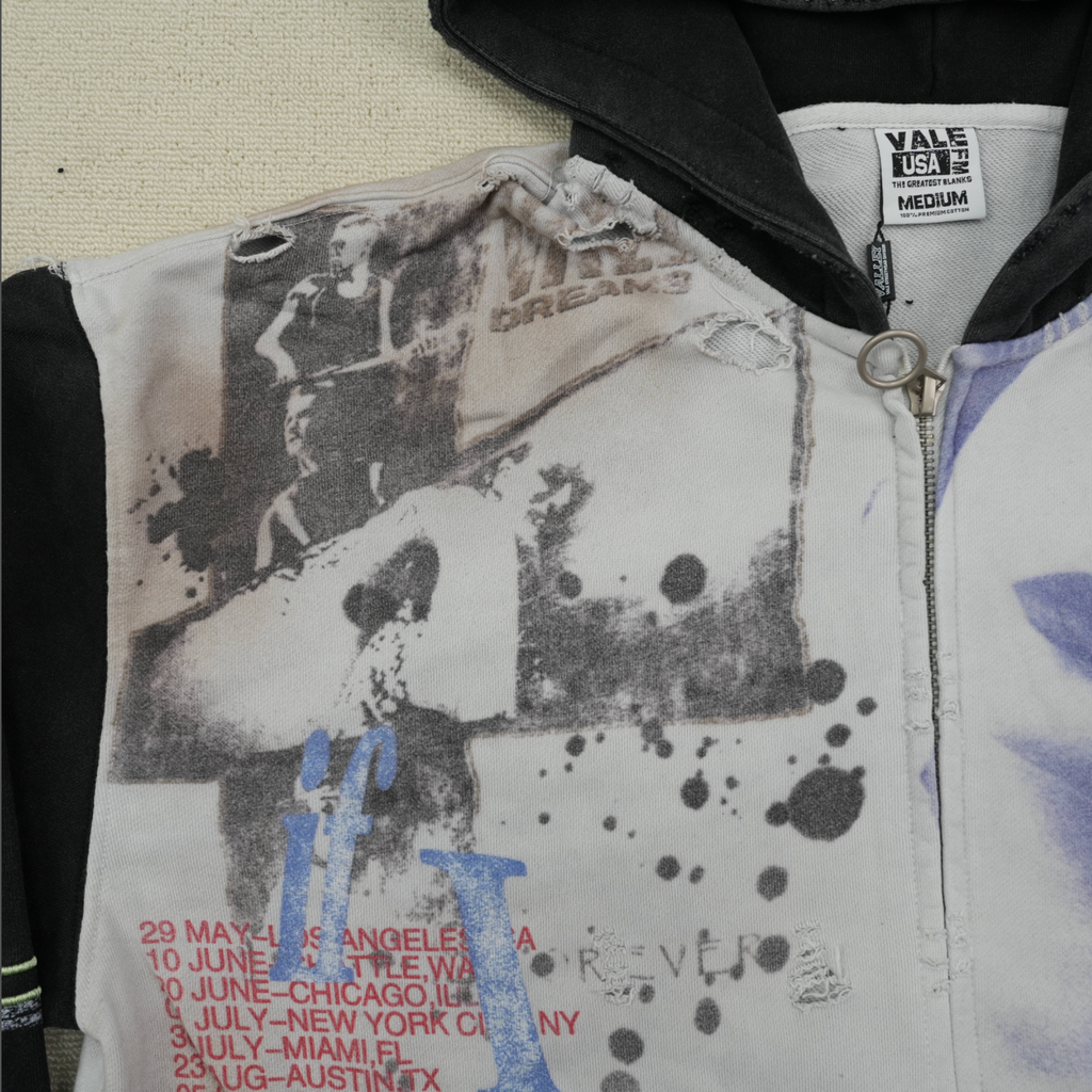HOODIE ZIPPER VALLEY DREAMS