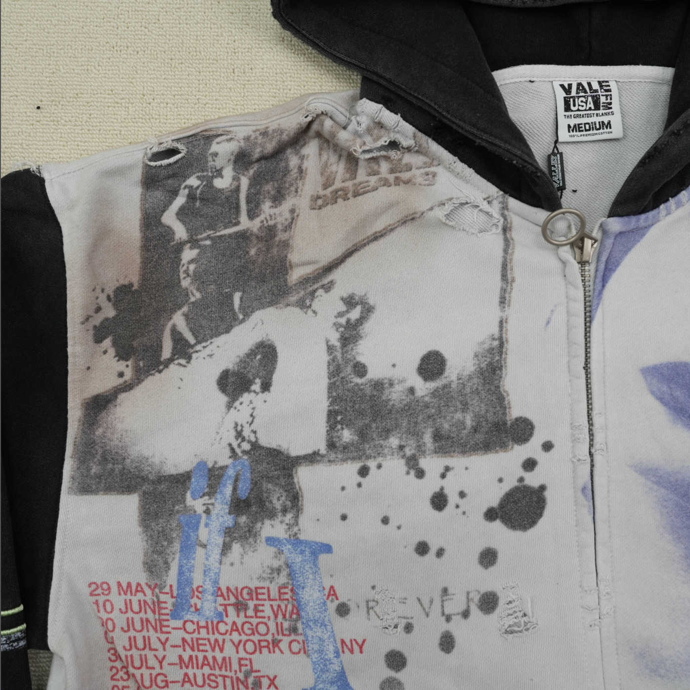 HOODIE ZIPPER VALLEY DREAMS