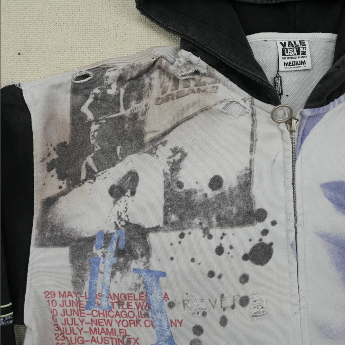 HOODIE ZIPPER VALLEY DREAMS