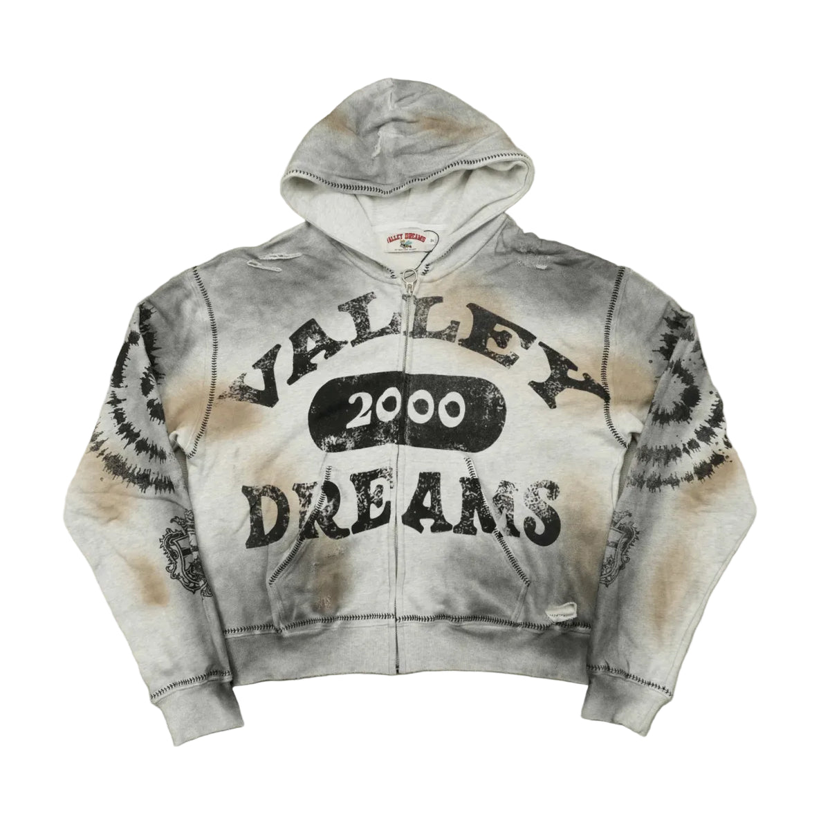 HOODIE ZIPPER VALLEY DREAMS