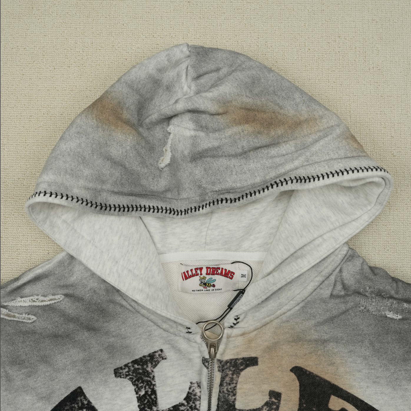 HOODIE ZIPPER VALLEY DREAMS