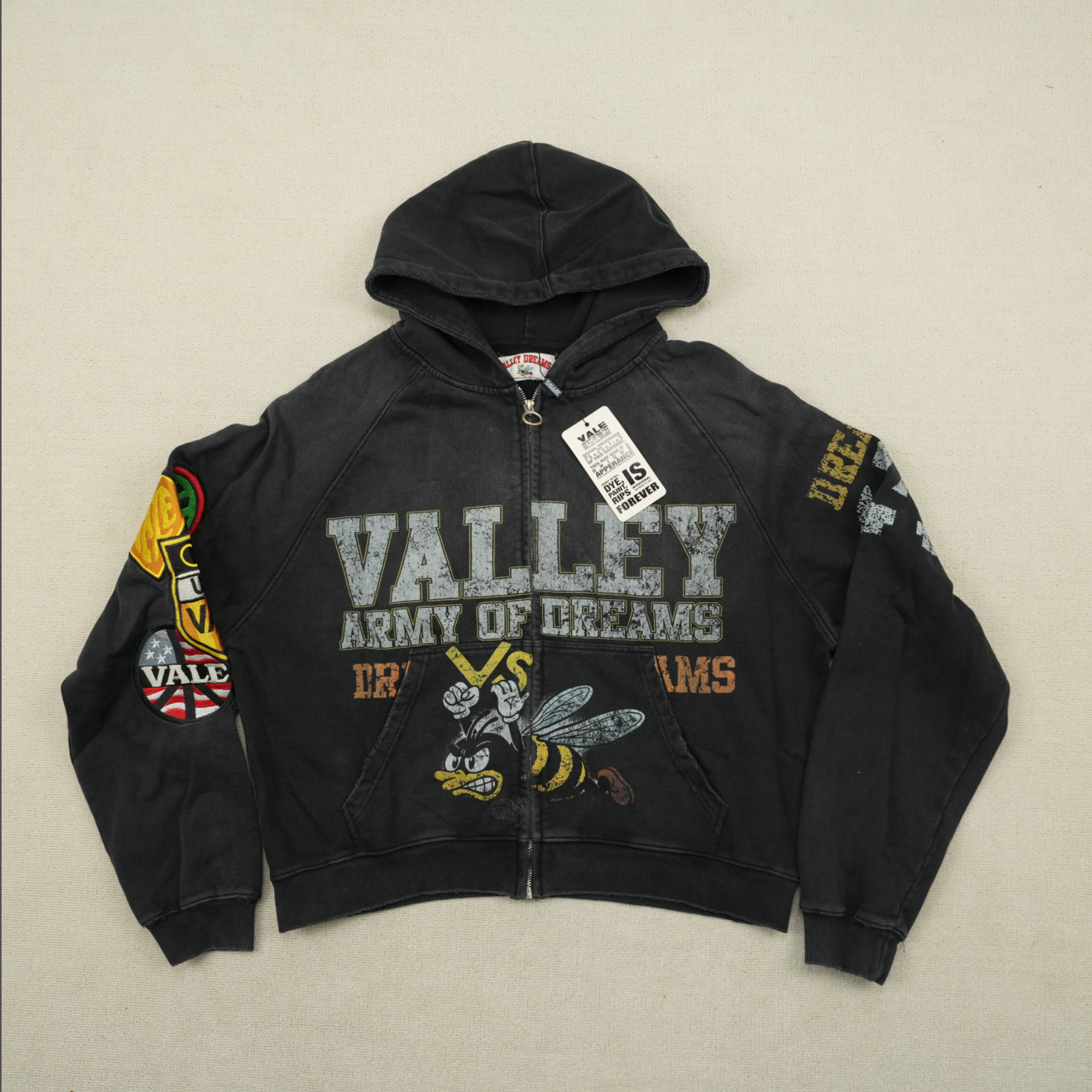 HOODIE ZIPPER VALLEY DREAMS