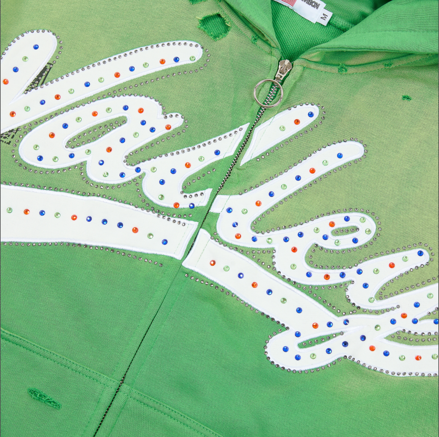 HOODIE ZIPPER VALLEY USA