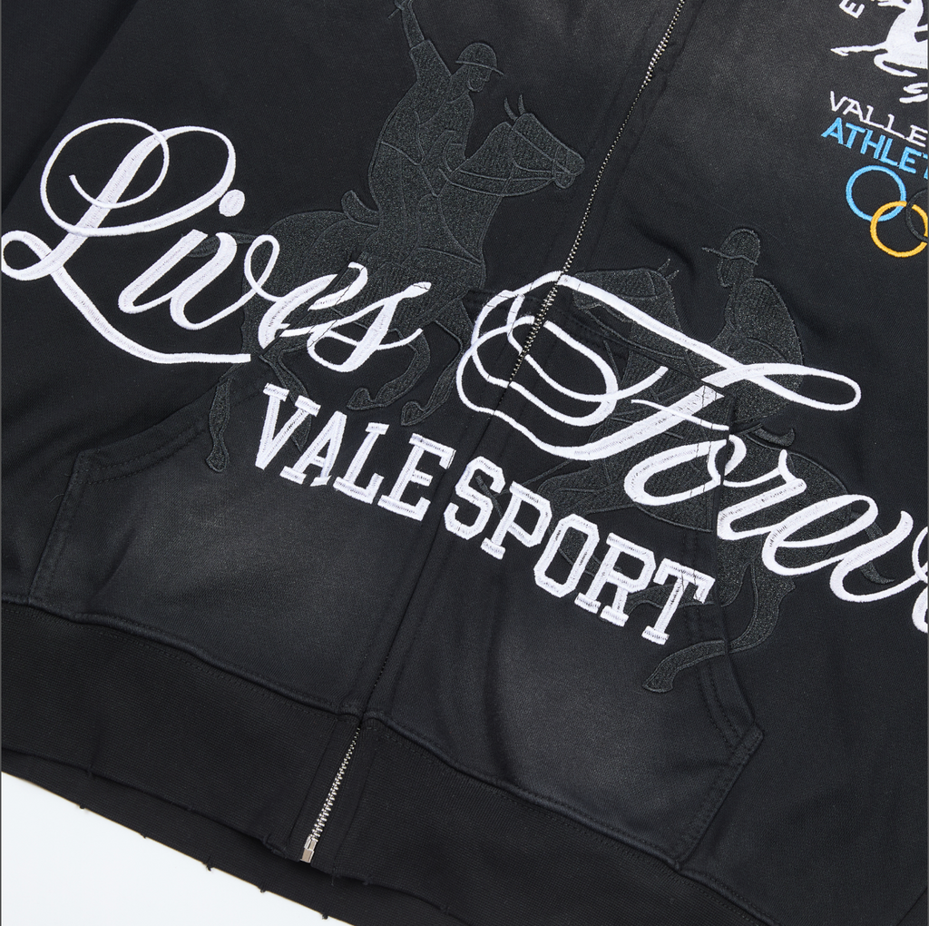HOODIE ZIPPER VALLEY FOREVER