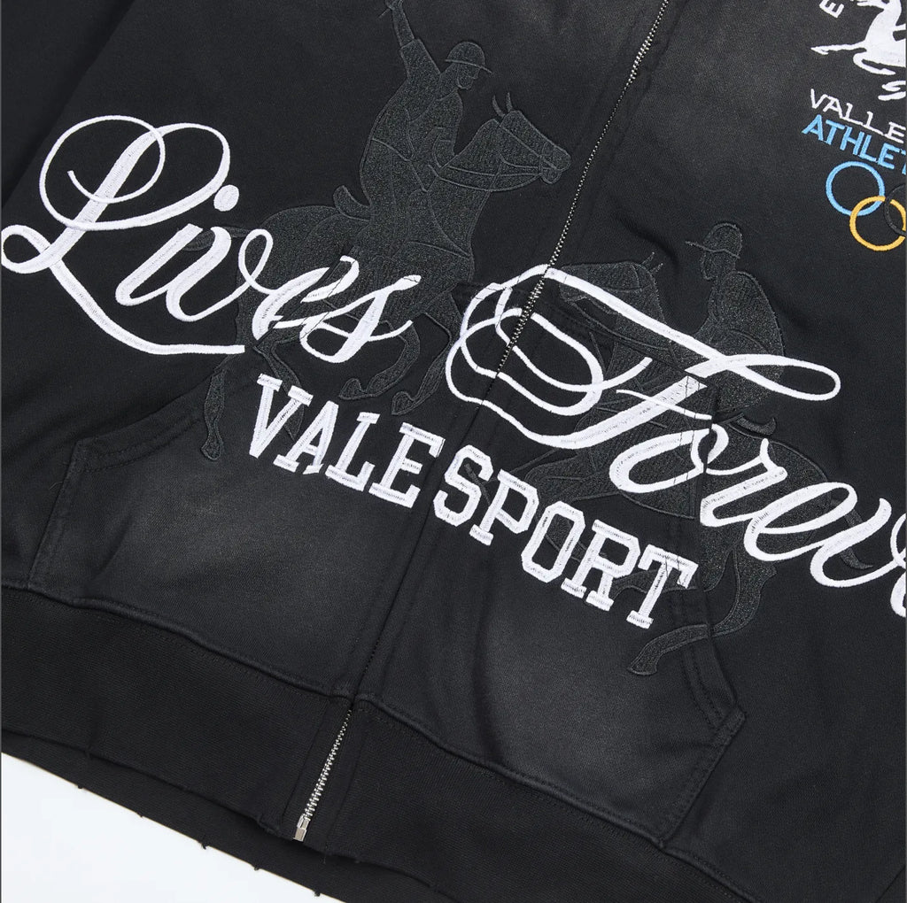 HOODIE ZIPPER VALLEY FOREVER